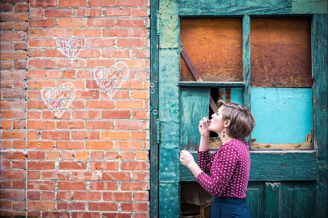 Downtown Boise Senior Photoshoot